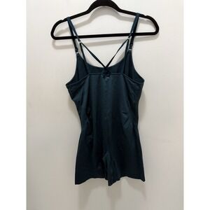 Maidenform Green Strappy Back Romper Bodysuit – Size 3XL M Collection Shapewear